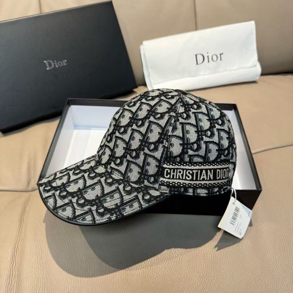 Dior Oblique Monogram Mesh Baseball Cap - Picture 7 of 7